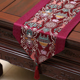 Chinese Style Satins Table Runner