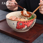 FANCITY Japanese underglaze bowl