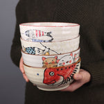 FANCITY Japanese underglaze bowl