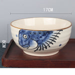 FANCITY Japanese underglaze bowl