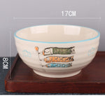 FANCITY Japanese underglaze bowl