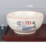 FANCITY Japanese underglaze bowl