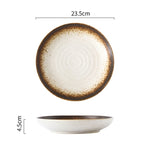 FANCITY Deep round plate