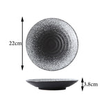 FANCITY Deep round plate