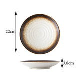 FANCITY Deep round plate