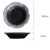 FANCITY Deep round plate