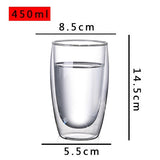 Layer Borosilicate Glass Mug