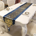 Luxury Velvet Gilded Table Runner