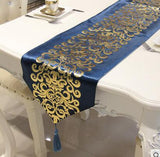 Luxury Velvet Gilded Table Runner