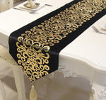 Luxury Velvet Gilded Table Runner