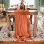 decoration rust table runner